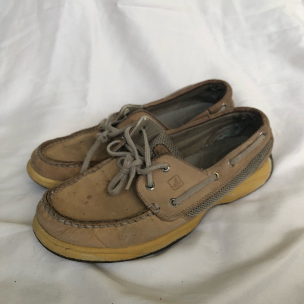 Classic Sperry Top Sider Tan Size 9